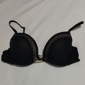 Calvin Klein Black Lace Accent Bra